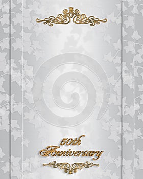 50th Anniversary Invitation