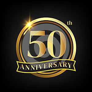 50th golden anniversary logo