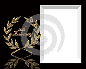 50th Wedding Anniversary invitation