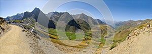 53 Mpx mountain panorama, col du Tourmalet photo