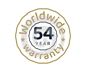 54 years worldwide warranty, 54 years global warranty