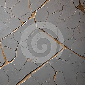 566 Cracked Concrete Texture: A textured and weathered background featuring cracked concrete textures in worn-out and rustic ton