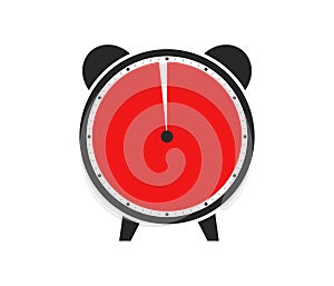 59 Seconds or 59 Minutes - Alarm-Clock Icon