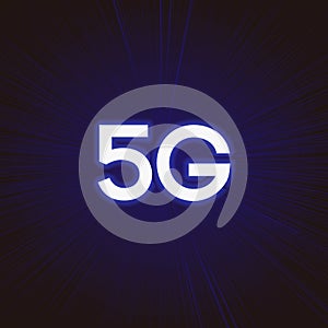 5G concept banner