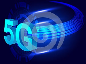 5G Global communication concept