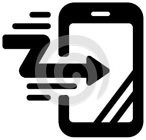 5G icon illustration / high speed connection, low latency