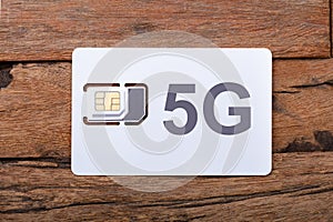 5G Mobile Phone Simcard