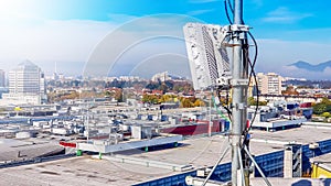 5G mobile telecommunication cellular radio network antenna