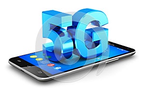 5G wireless communication technology concept