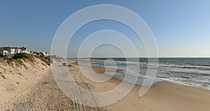 5k aerial drone footage Corolla NC public beach
