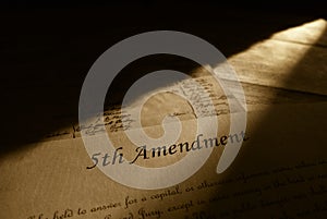 5th Amendment of the Constitution