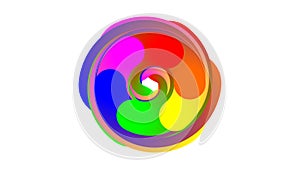 6 Color spinning effect