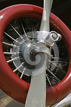 AT-6 Texan Propeller and Engine photo