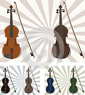 6 violins photo