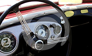 60's Automobile Dash photo