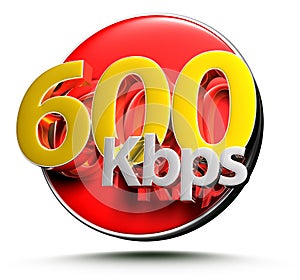 600 kbps.