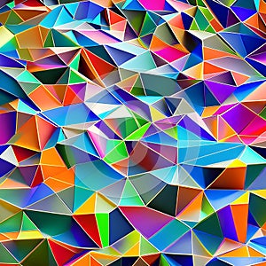 601 Abstract Geometric Gradient: A contemporary background featuring abstract geometric shapes in gradient colors that create a