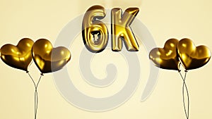 60k followers celebration background 8k