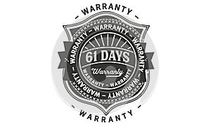 61 days warranty design vintage,best stamp collection