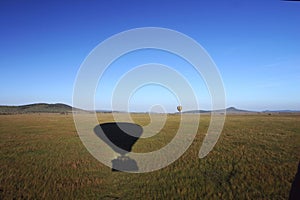 61 Hot Air Balloon over the Serengeti