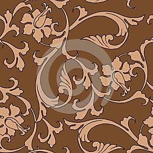 612 pattern, ornament for wallpaper and fabrics, wrapping paper, background for different designs, scrapbooking