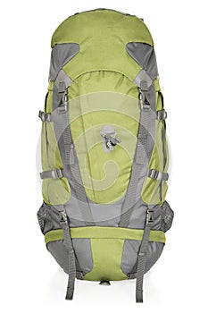 65 litre rucksack, isolated