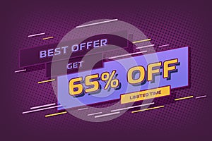 65 sixty-five Percent off super sale shopping halftone. offer fashion