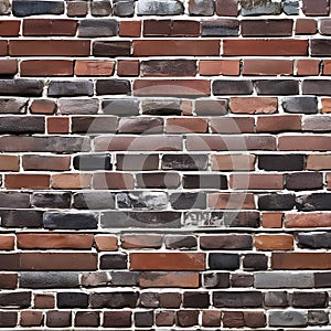 666 Brick Wall Texture: A textured and industrial background featuring brick wall textures in rugged and urban tones that create