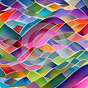 680 Watercolor Abstract Shapes: An artistic and abstract background featuring watercolor abstract shapes in soft and blended col