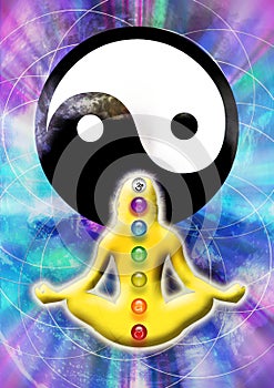 7 Chakras Meditation Spiritual energy universe