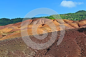 7-coloured earth of Chamarel