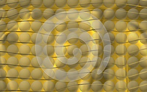 7 Image of transparent balls in soft light environmet with curve lines