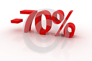 70 percent discount