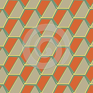 70s retro vintage geometric pattern