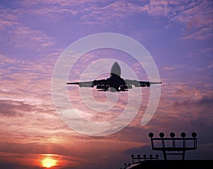 747 landing at schiphol airport amsterdam