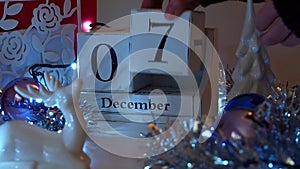 7th December Date Blocks Advent Calendar