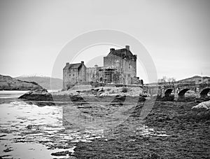 7th of February , 2017 ISLE OF SKYE, SCOTLAND - Eilan Donan Castle