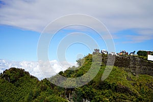 7th Ocotber 2022, Tourist at Thambi View point of Silk Route Sikkim