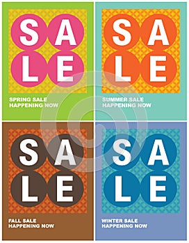 8.5x11 Seasonal Sale Flyers/Posters