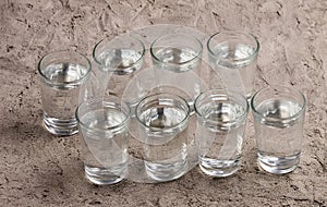 8 glasses of water a day to prevent dehydration