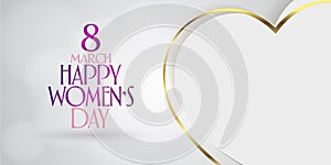 8 March. International Happy Women`s Day Celebration. Billboard, Poster, Social Media, Story, Wishes Card, Greeting Card, Trendy D