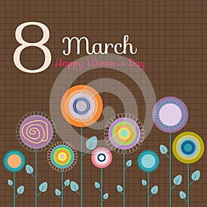 8 March - International Women`s Day Card