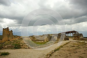 8 May 2022 Diyarbakir Turkey. Zerzevan castle border headquarters of the Roman Empire