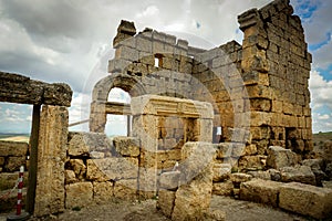 8 May 2022 Diyarbakir Turkey. Zerzevan castle border headquarters of the Roman Empire