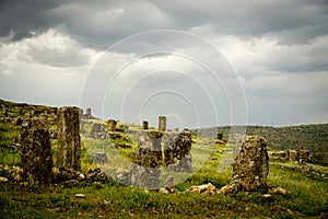 8 May 2022 Diyarbakir Turkey. Zerzevan castle border headquarters of the Roman Empire