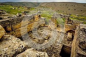 8 May 2022 Diyarbakir Turkey. Zerzevan castle border headquarters of the Roman Empire