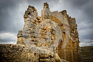 8 May 2022 Diyarbakir Turkey. Zerzevan castle border headquarters of the Roman Empire