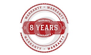 8 years warranty design vintage,best stamp collection