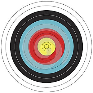 80 cm FITA design Archery Target photo