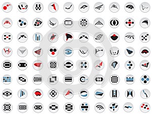 80 vector logos and elements